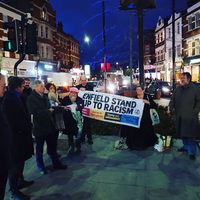 vigil for nz in palmers green
