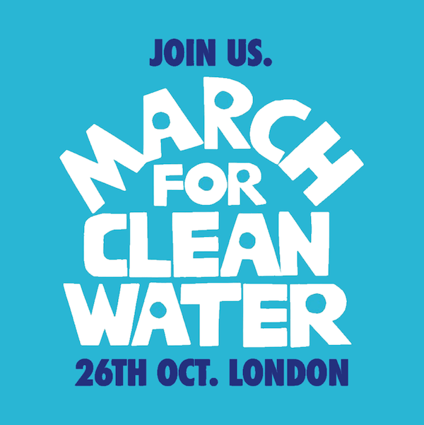 poster or flyer advertising event March for Clean Water