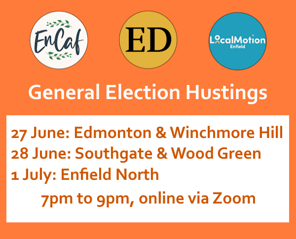 general elections hustings - click for more information