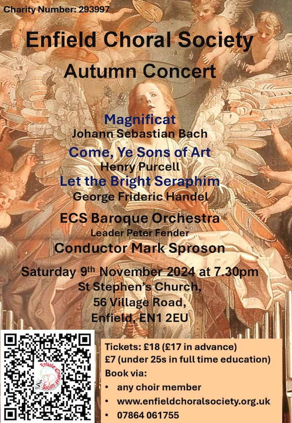 202411 enfield choral society autumn concert