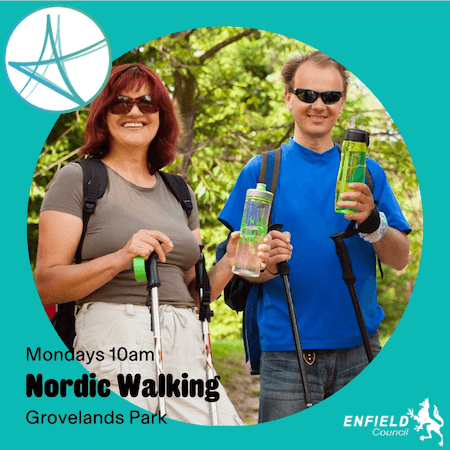 active enfield nordic walking