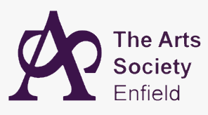 arts society enfield logo purple