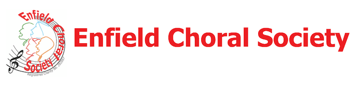 enfield choral society logo and wording