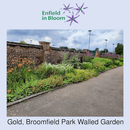 More Enfield in Bloom awards for the Friends of Broomfield Park