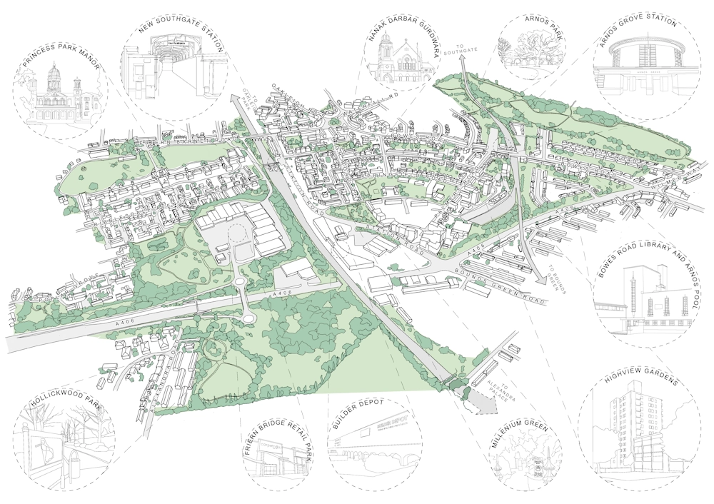 new southgate opportunity area drawn map2 enhanced