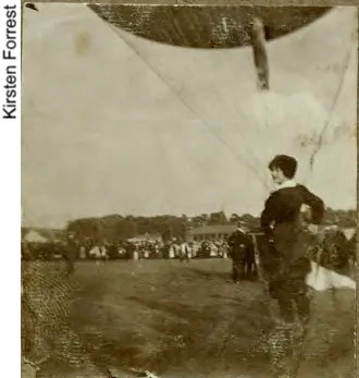 photo of dolly shepherd ballooning 1