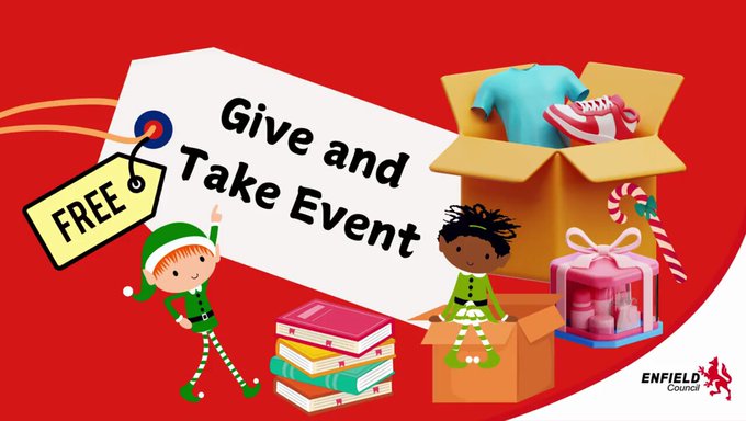 xmas give and take event