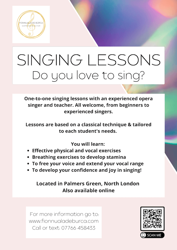 singing lessons do you love to sing